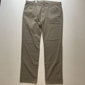 NEW Linksoul 38x34 Khaki LS661 Bamboo 5 Pocket Slim Mens Casual Pants